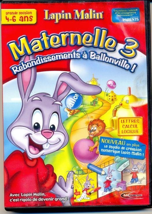 Jeu lapin malin maternelle 3 rebondissements a ballonville !