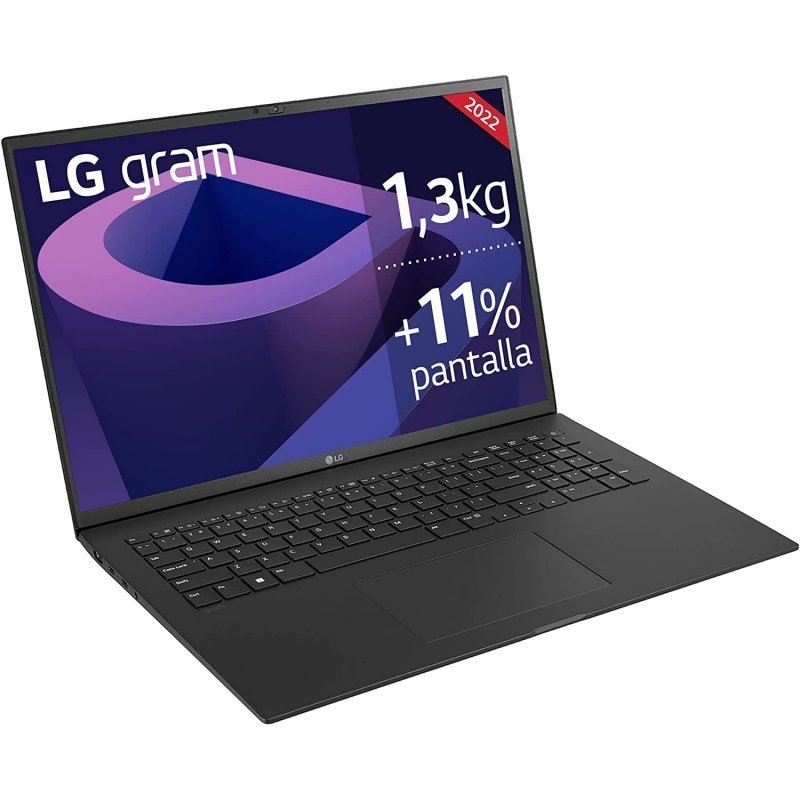 Pc portable gram 17z90q 17" i7-1260p 2.10ghz 1to + 1to 16go iris xe azerty